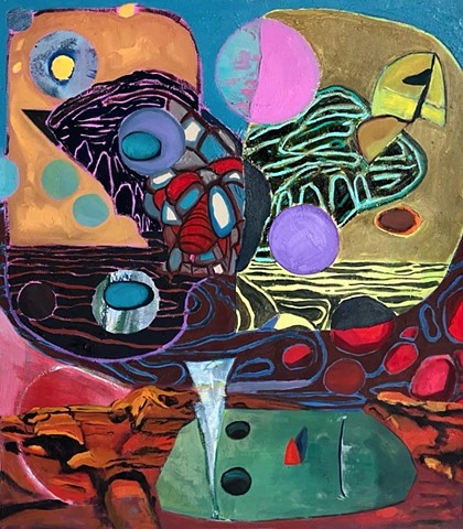 An ornate one infinite loop psychic nameless planet, transmissions feedback.