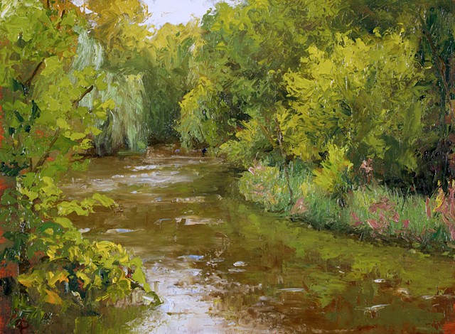 Under the Bridge at Minnehaha Creek, Summer II