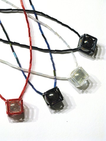 Cubic Orbit Pendants