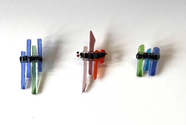 Early Slumped Glass Works