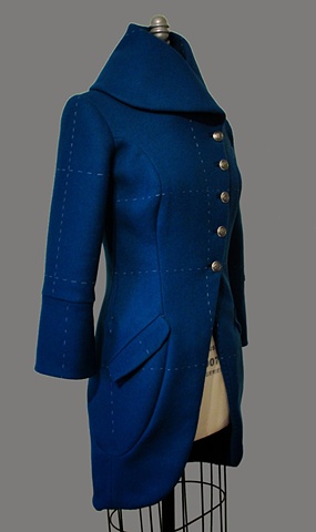 Her Officer's Coat: Three-quarter view