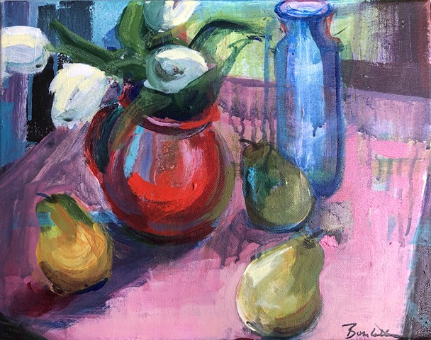 Acrylic Painting Class at the Eliot School