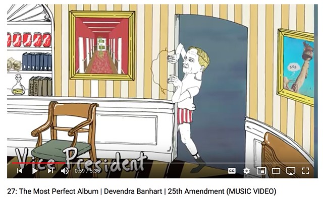 Devendra Banhart - The 25th Amendment (Official Music Video) for WNYC's Radiolab