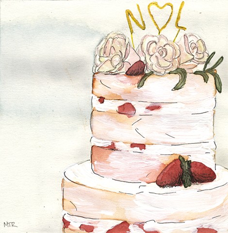 Luckybird Wedding Cake (N + L)
