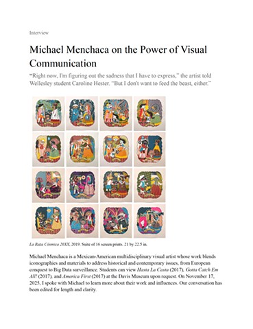 Michael Menchaca on the Power of Visual Communication