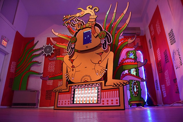 Goddess Mayahuél in Arcade Configuration