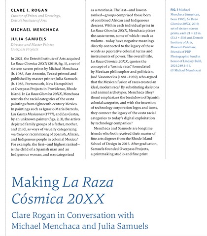 Making La Raza Cósmica 20XX