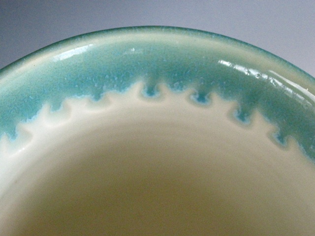 vase glaze detail