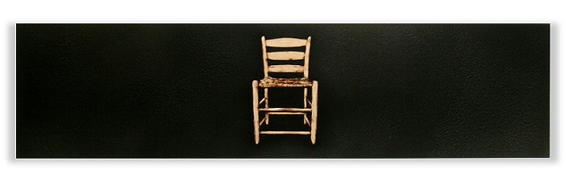 Image of antique wooden chair