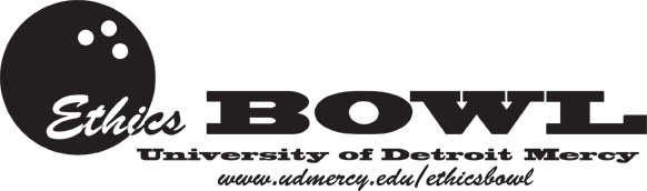 Logo for University of Detroit Mercy Ethics Club