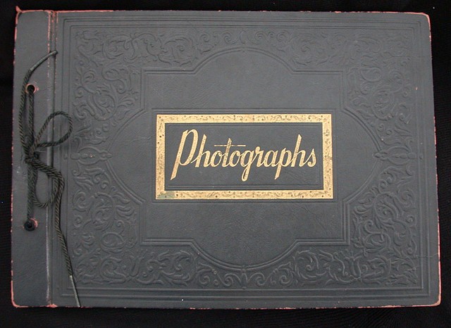 Any'a photography album, given to me by my grandmother 
