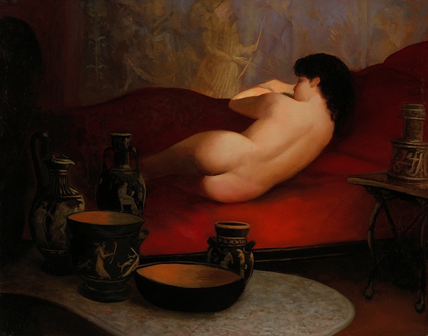 "Diana with red-figured vessels"