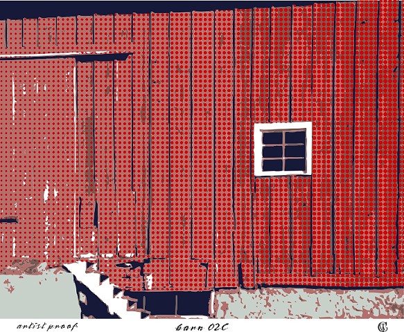 Barn detail in galena 