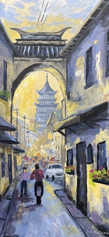 "Chinese Cityscape"