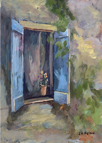 impressionistc french scene