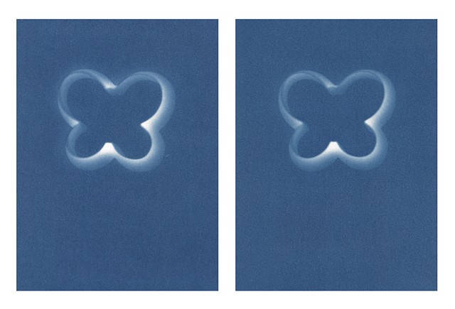 Cyanotype Archives: Butterfly Cookie Cutters