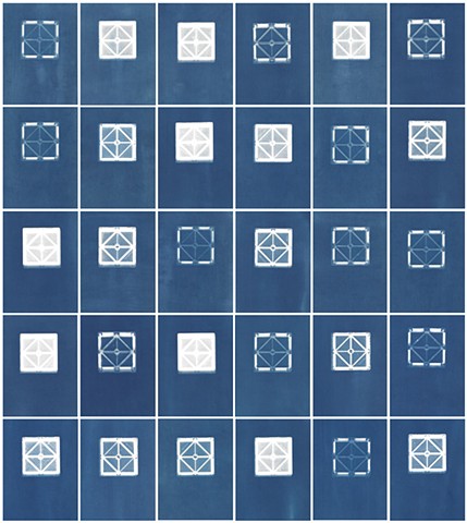 Cyanotype Archive: Small Square Playmags