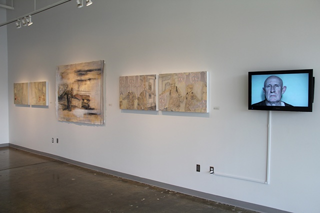 "Memory Architecture" at Fahm Gallery, Savannah GA. May/June 2012