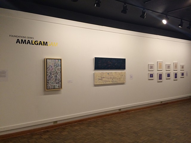 "Amalgam" at Birke Art Gallery, Marshall University, Huntington, WV
January/February