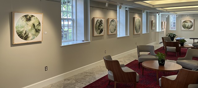 Brackish Water, solo exhibition, reception: Wed Sep 10, 2025, 12:00-1:15 p.m. On view September-December 2025, Location: Yale Divinity School, Croll Family Entrance Hall