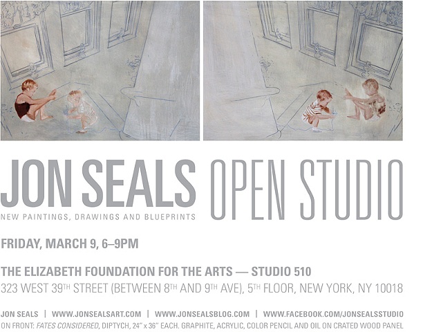 Open Studio
Invitation Postcard
Friday, March 9, 2012
Elizabeth Foundation for the Arts