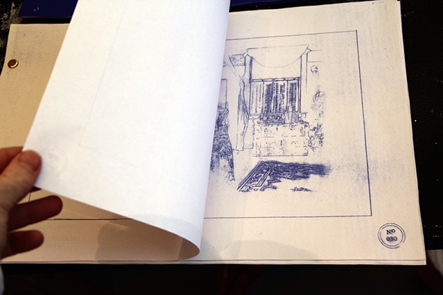 Blueprint Book (detail)