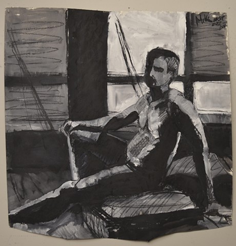 David Goodman's Class Seated Figure