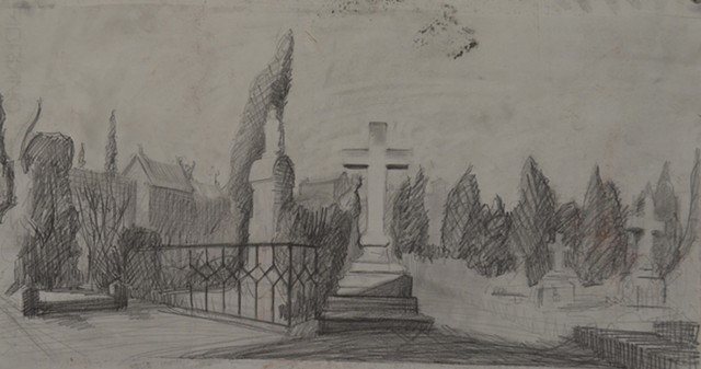San Miniato Cemetery Cross