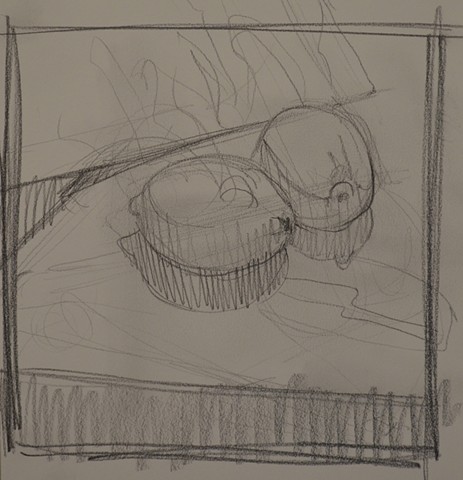 Study 2 for Still life for Evelyn