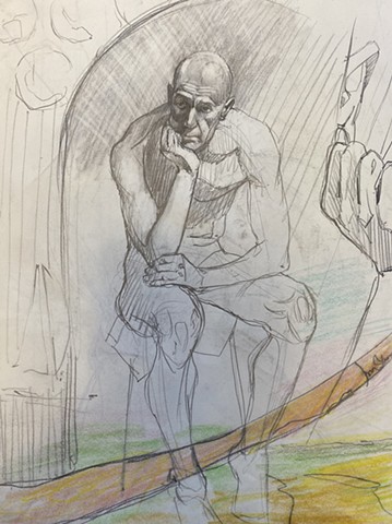 Seated Man