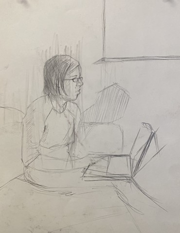 Marissa Studying