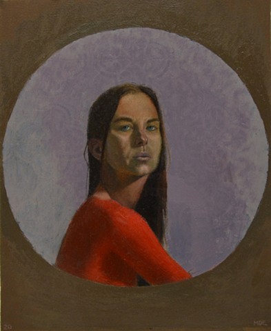 Girl in Red Shirt