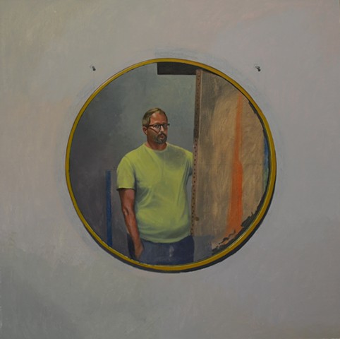 Self-Portrait in Yellow