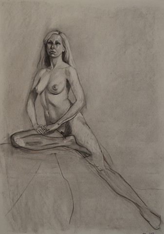 Figure Drawing Long Diagonal