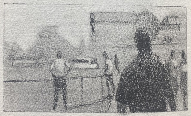 Tourists Walking