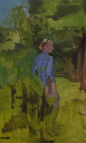 Figure Study in the Forest