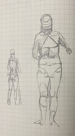 Figure Study, Beach