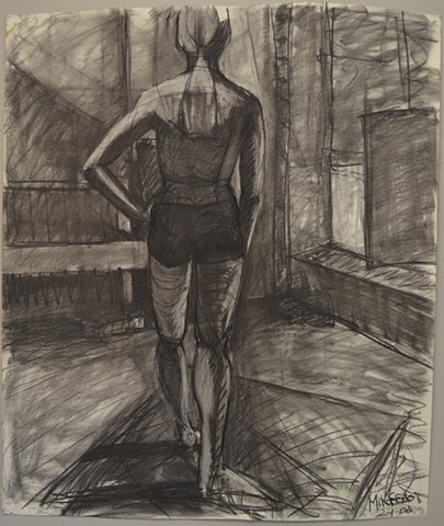 Standing Model, Facing Away