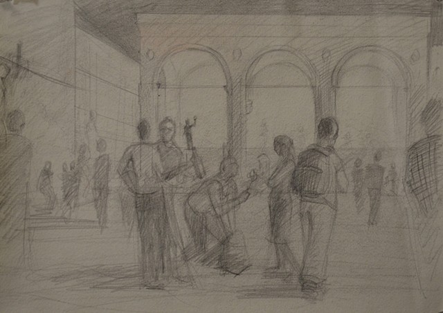 Piazza Della Signoria at Night