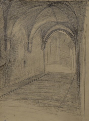 Vaulted Passageway