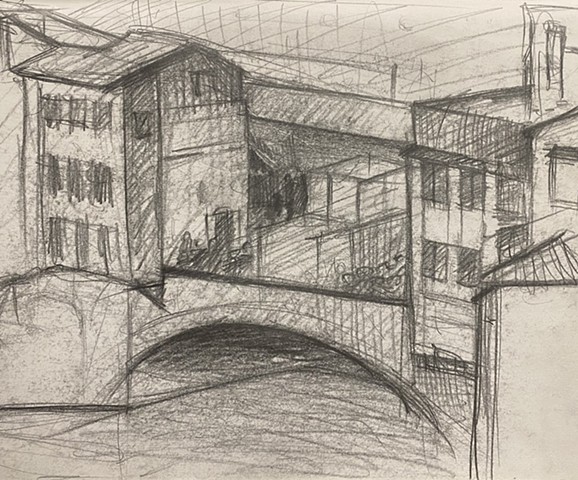 View of Ponte Vecchio from Apartment