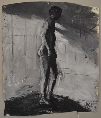 David Goodman's Class, Leaning Figure