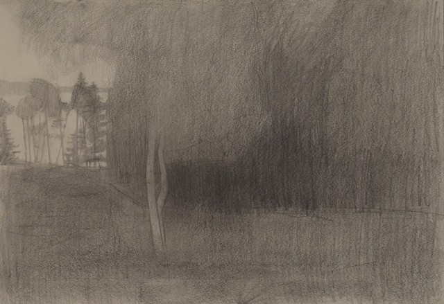 Study of the View from Eliot's House 2