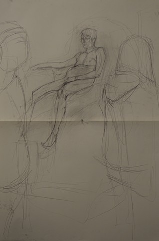Seated Model