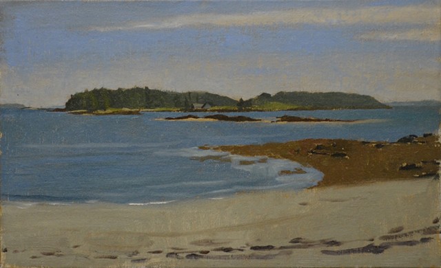 Bear Island from Bear Island Beach