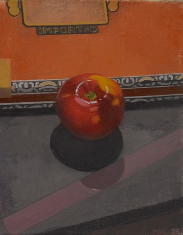 Apple with Cigar Box