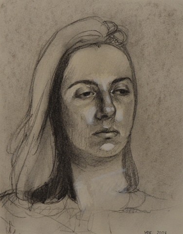 Head Study Flipped Hair 3