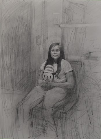 Study for Sloane in the Studio