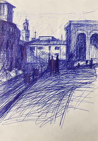 Piazza in Florence