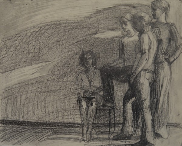 Multi Figure Setup, BFA Drawing